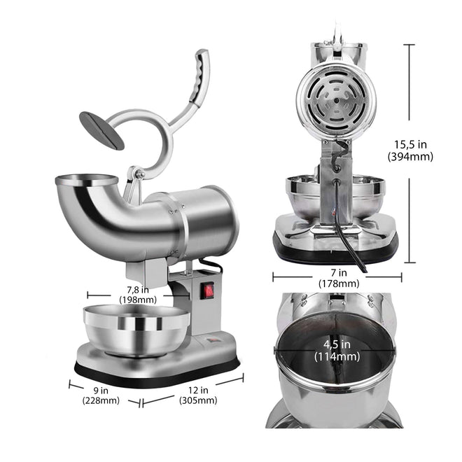 swan ice shaver
