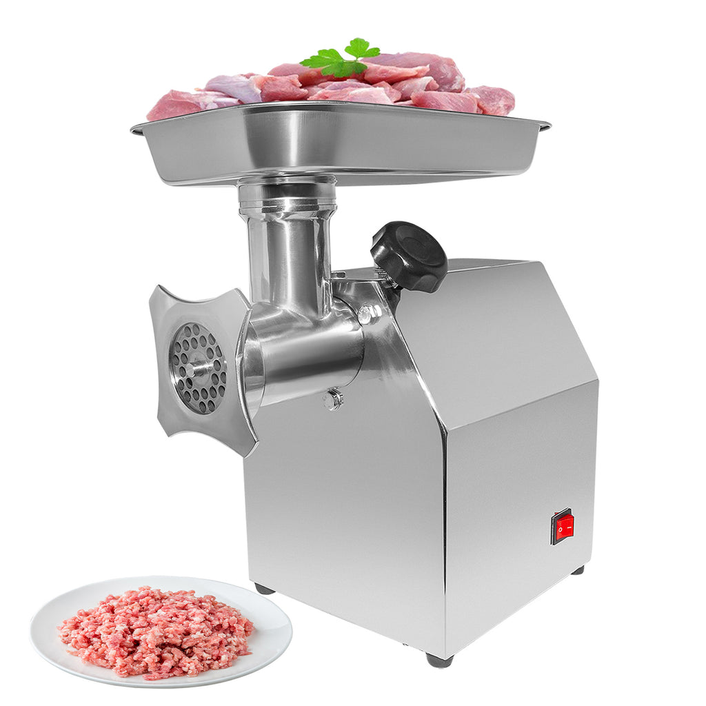 GorillaRock Meat Grinder Commercial | Electric Sausage Stuffing Machine | Stainless Steel Meat Chopper 110V