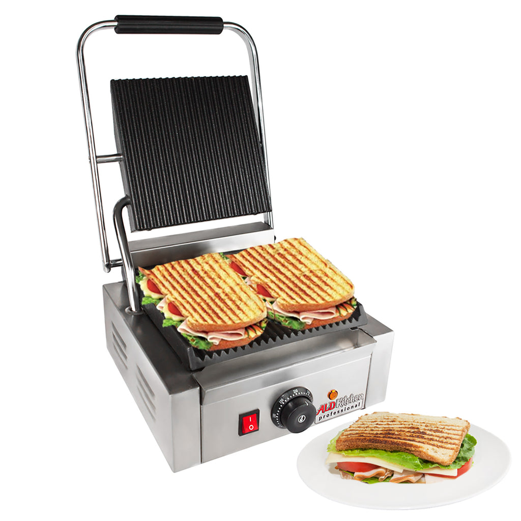 ALDKitchen Panini Sandwich Press Grill  Durable Construction with  Adjustable Temperature Control ALDKitchen