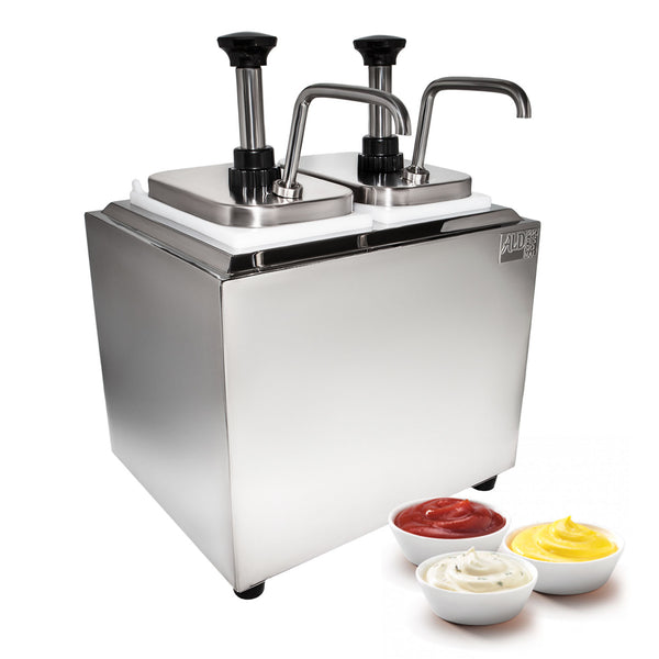 NicoPower Electric Sauce Dispenser | Topping Warmer With Pump | Sauce Dispenser | Commercial And Home Use 110V