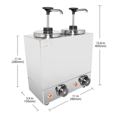 220V / 2-Head, sauce-warmer