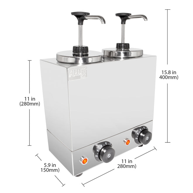 220V / 2-Head, sauce-warmer