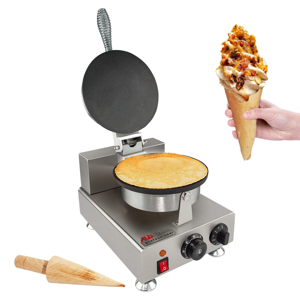 electric waffle bowl maker with single